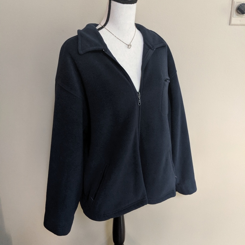 Fleece Zipper Up Jacket